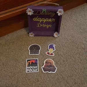 COPY - Disney’s Hocus Pocus Halloween waterproof stickers-4 pieces- New
